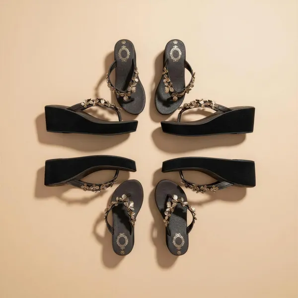 Black_Floral_Wedge_Sandals_for_Women_|_Wosum_Premium_Comfort