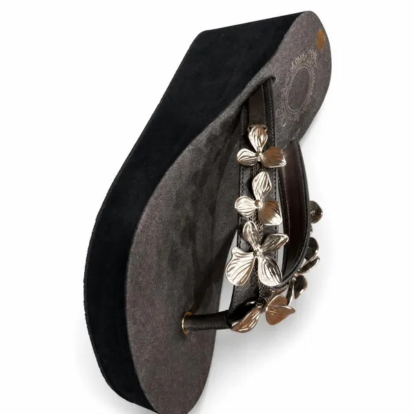 Black_Floral_Wedge_Sandals_for_Women_|_Wosum_Premium_Comfort