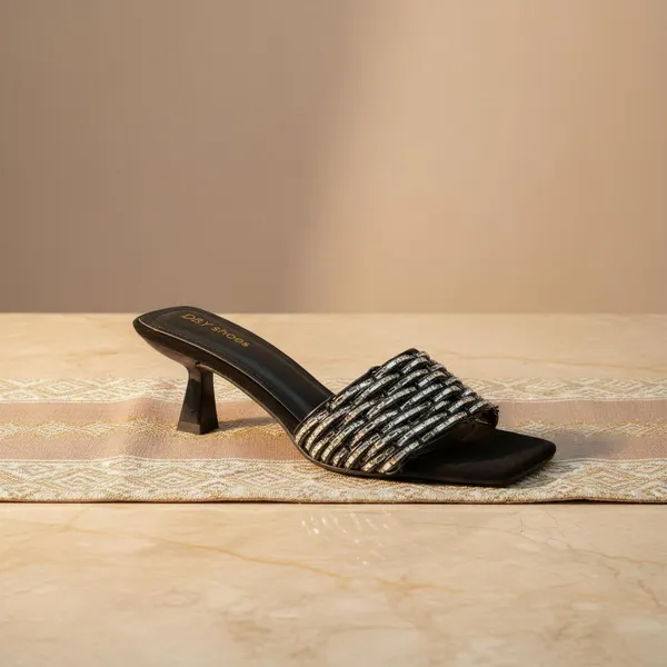Black_Woven_Metallic_Strap_Kitten_Heel_Sandals_–_Elegant_Square_Toe_Slip-On_Heels