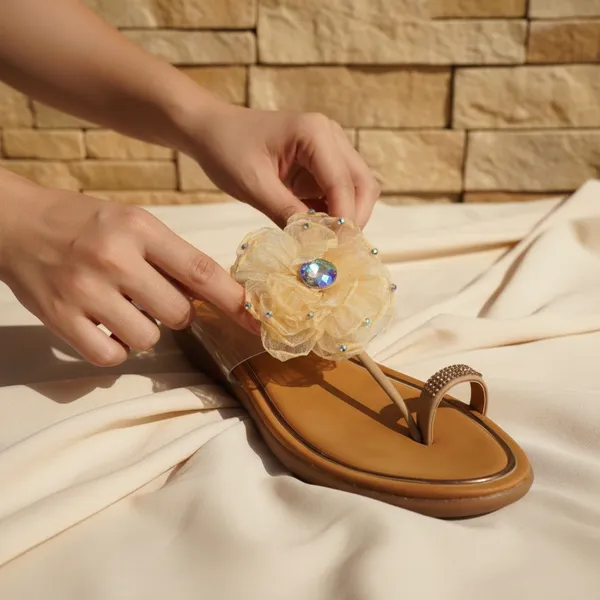 Blosséa_Crystal_Bloom_Flats_–_Handcrafted_Floral_Luxe_Sandals