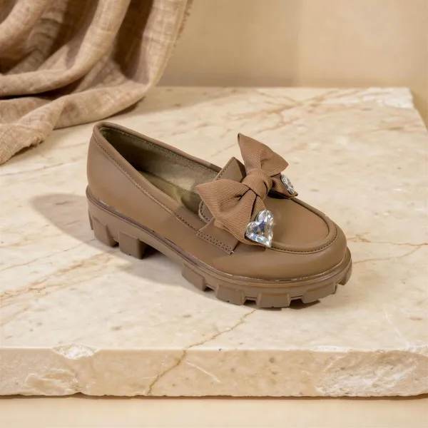 Brown_Crystal_Bow_Platform_Loafers_for_Women_|_Premium_Chunky_Slip-On_Shoes