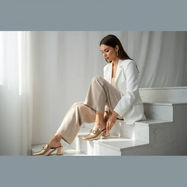 SULTAN_Croc-Embossed_Block_Heel_Mule_With_Gold_Buckle_Square_Toe_Shape