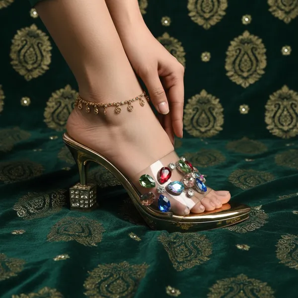 Celestia_Royale_Gem_Heels_–_Gold_PU_Multi-Crystal_Embellished_Mule_Sandals_for_Women