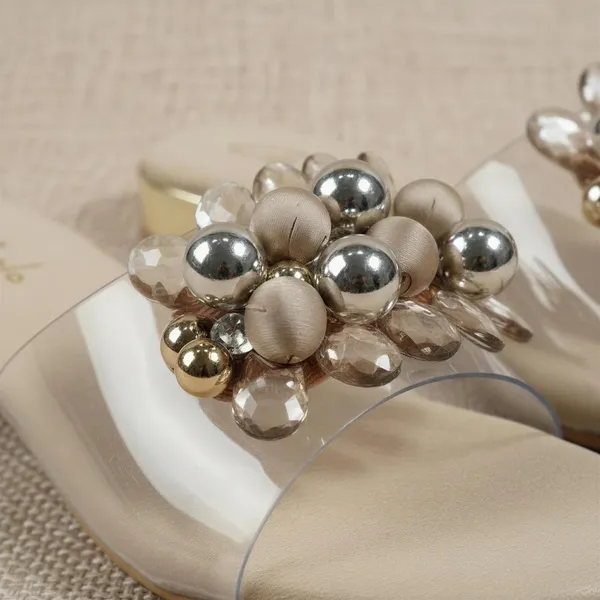 Women’s_Transparent_Pearl_Embellished_Flats_–_Luxury_Clear_Strap_Slip-On_Sandals_with_Cushioned_Footbed_&_Metallic_Accent_Heel