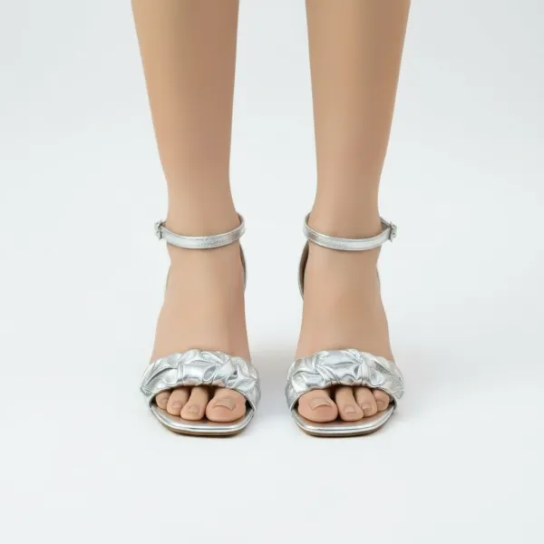 Luxury_Silver_Ruched_Ankle_Strap_Heels_for_Women_–_Metallic_Sculpted_Heel_Festive_&_Wedding_Sandals
