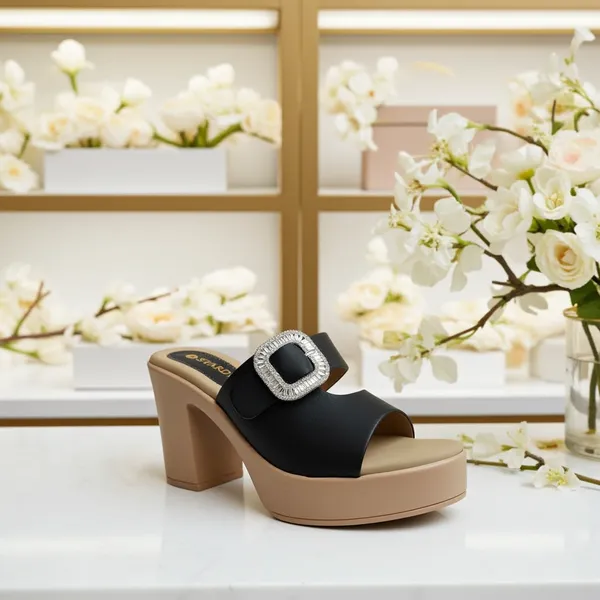 Noir_Élancé_Crystal_Buckle_Platform_Heels_–_Black_&_Nude_Edition