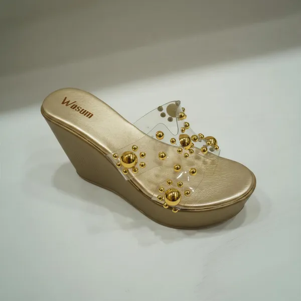 Premium_Gold_Transparent_Wedge_Sandals_|_Wosum