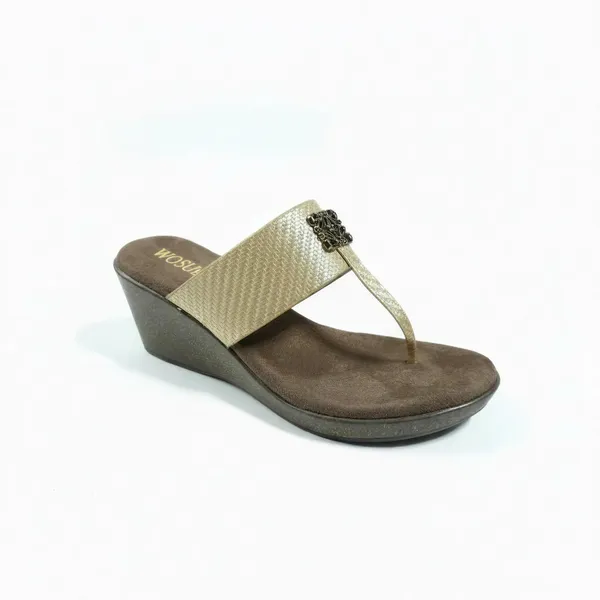 Premium_Women_Gold_Wedge_Sandals_|_Cushioned_Comfort_Slip-On_Summer_Sandals