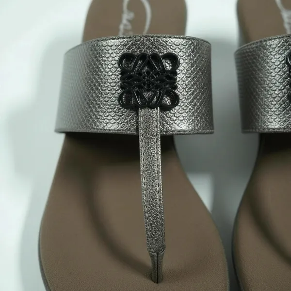 Premium_Women_Metallic_Wedge_Sandals_|_Cushioned_Comfort_Slip-On_Summer_Sandals
