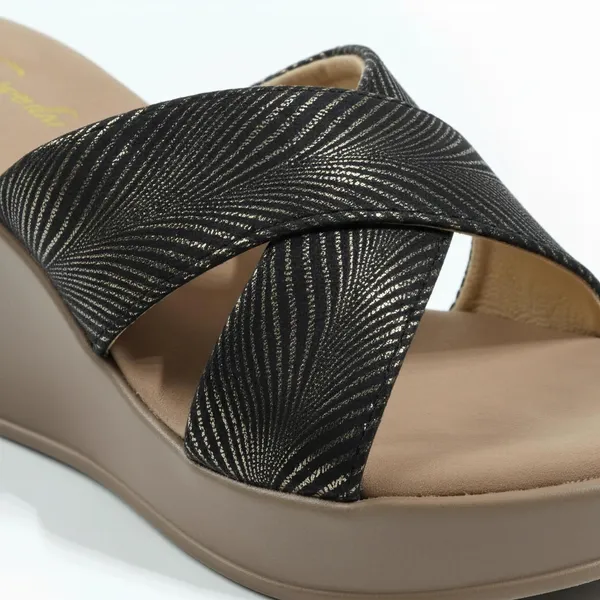 Premium_Women’s_Black_Cross_Strap_Wedge_Sandals_|_Cushioned_Designer_Comfort_Heels