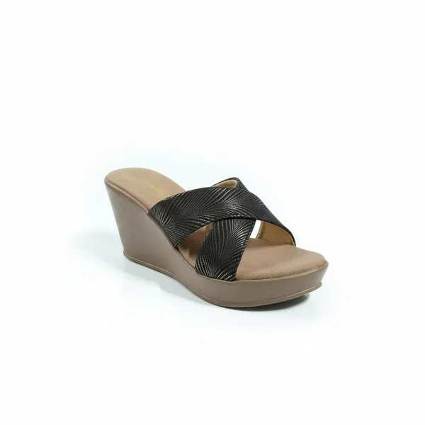 Premium_Women’s_Black_Cross_Strap_Wedge_Sandals_|_Cushioned_Designer_Comfort_Heels
