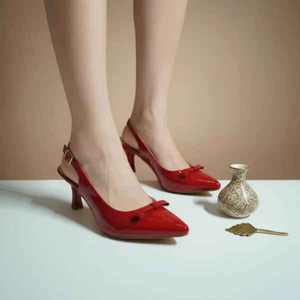 Red_Patent_Slingback_Kitten_Heels_–_Pointed_Toe_Bow_Detail_Elegant_Pumps