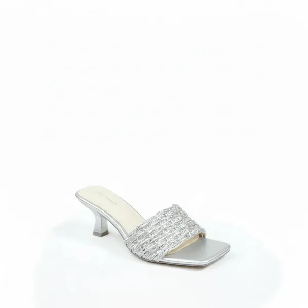 Silver_Woven_Strap_Kitten_Heel_Sandals_–_Metallic_Open_Toe_Slip-On_Heels_for_Women