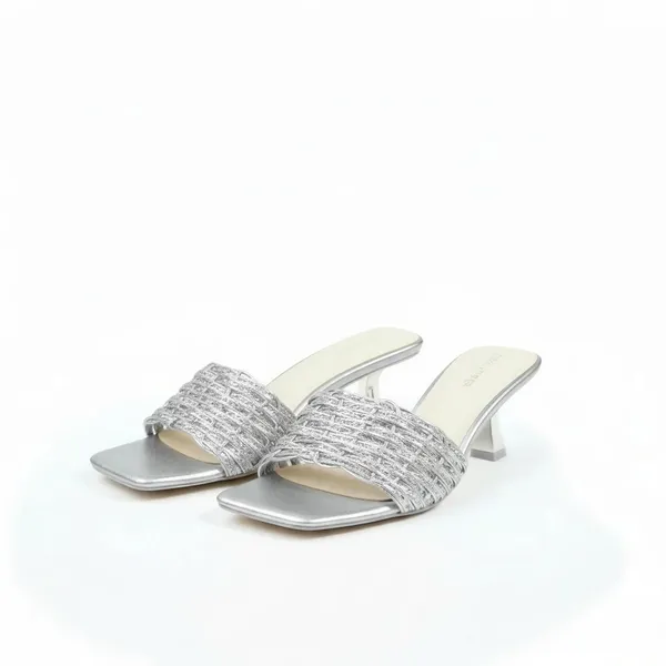 Silver_Woven_Strap_Kitten_Heel_Sandals_–_Metallic_Open_Toe_Slip-On_Heels_for_Women