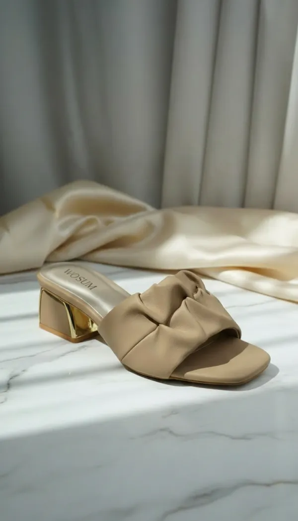 Women_Block_Heel_Mules_with_Cushioned_Footbed_–_Knot_Design_Slip-On_Heels_