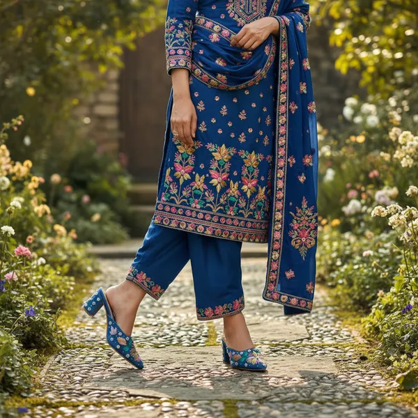 WOSUM_Handcrafted_Floral_Pearl_Embroidered_Denim_Block_Heel_Mules