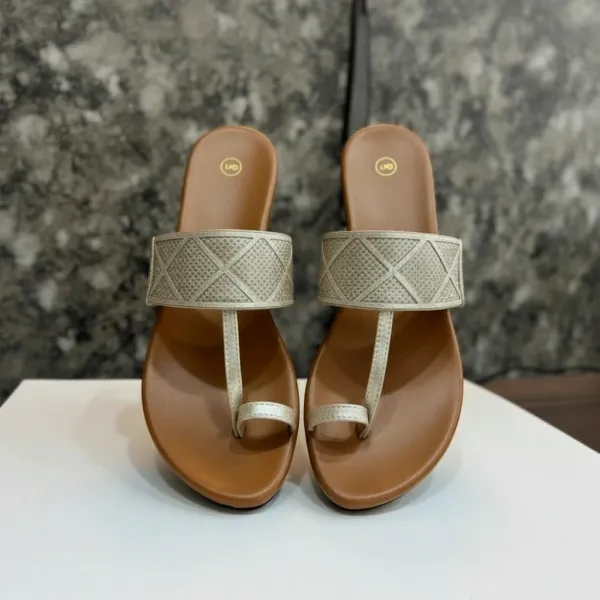 WOSUM™_Premium_Comfort_T-Strap_Sandals_–_Ivory_&_Tan