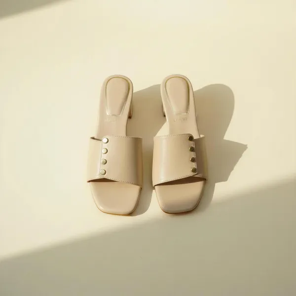 Women_Nude_Beige_Block_Heel_Mules_–_Studded_Strap_Cushioned_Footbed_Slip-On_Heels