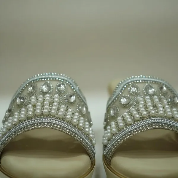 Women's_Beige_Pearl_Embellished_Wedge_Sandals_|_WOSUM