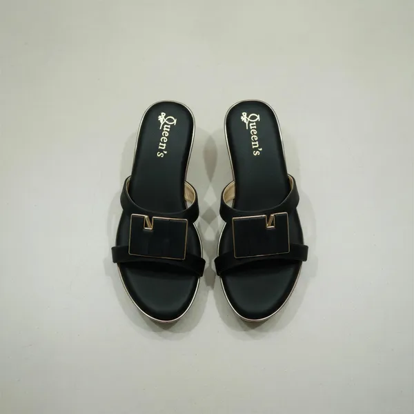 Women’s_Black_Wedge_Sandals_with_Statement_Buckle_|_Stylish_Platform_Sandals_