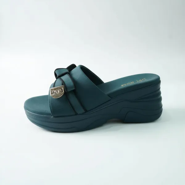 Women’s_Bow_Wedge_Sandals_in_Teal_Blue_|_Stylish_Platform_Sandals_|_WOSUM