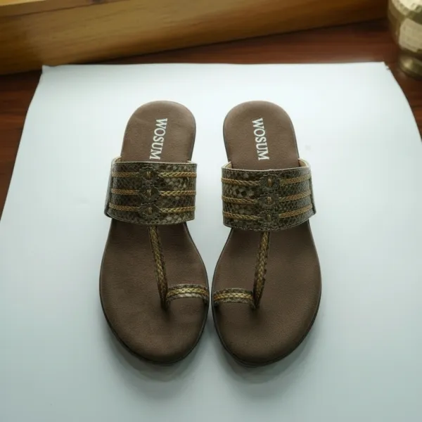 Women’s_Brown_Wedge_Sandals_–_Comfortable_Thong_Slip-On_Summer_Shoes