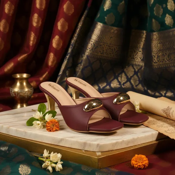 Women’s_Burgundy_Mule_Heels_with_Gold_Accent_–_Luxury_Open_Toe_Designer_Sandals