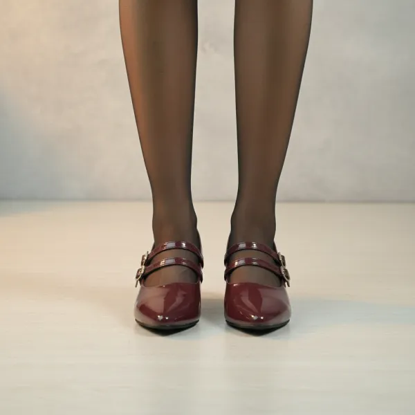 Women’s_Burgundy_Patent_Double_Strap_Block_Heel_Pumps_–_Mary_Jane_Style_Formal_Heels
