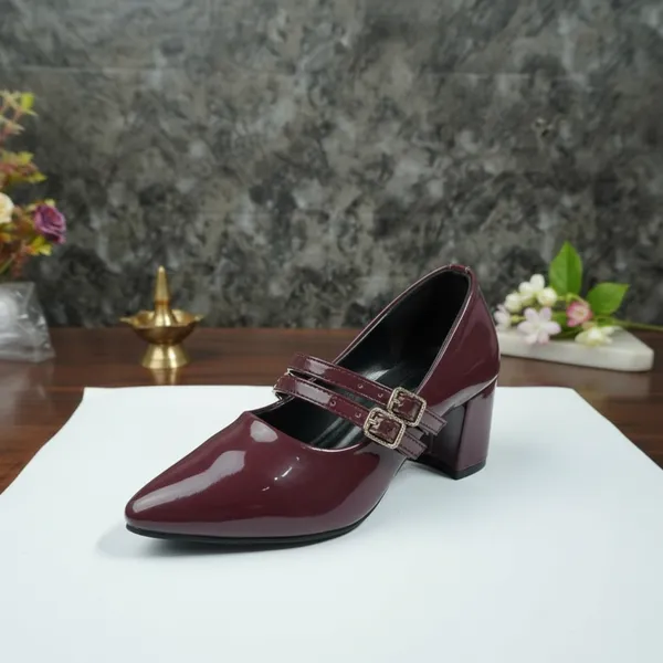 Women’s_Burgundy_Patent_Double_Strap_Block_Heel_Pumps_–_Mary_Jane_Style_Formal_Heels