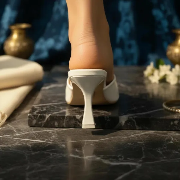 Women’s_Ivory_Mule_Heels_–_Minimal_Sculpted_Mid_Heel_Elegant_Open_Toe_Sandals