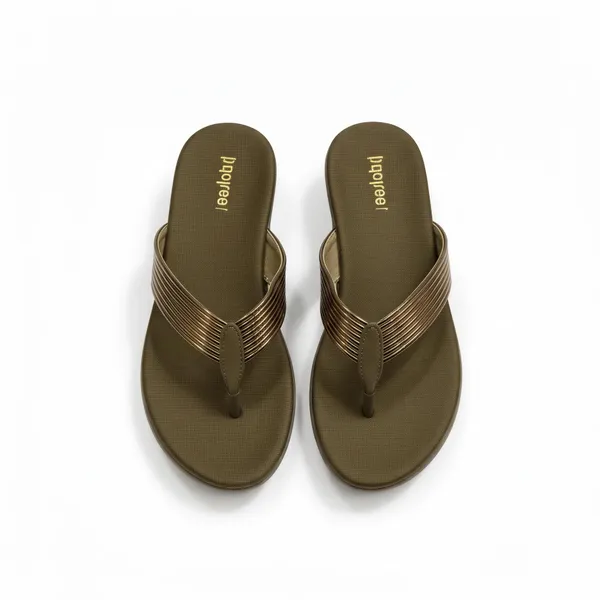 Women’s_Metallic_Multi-Strap_Wedge_Sandals_|_Stylish_Slip-On_Flats