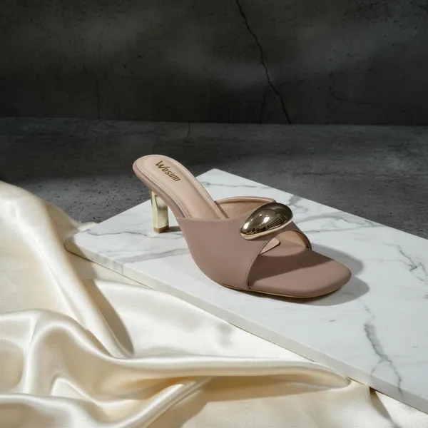 Women’s_Nude_Blush_Mule_Heels_with_Gold_Embellishment_–_Elegant_Open_Toe_Luxury_Sandals