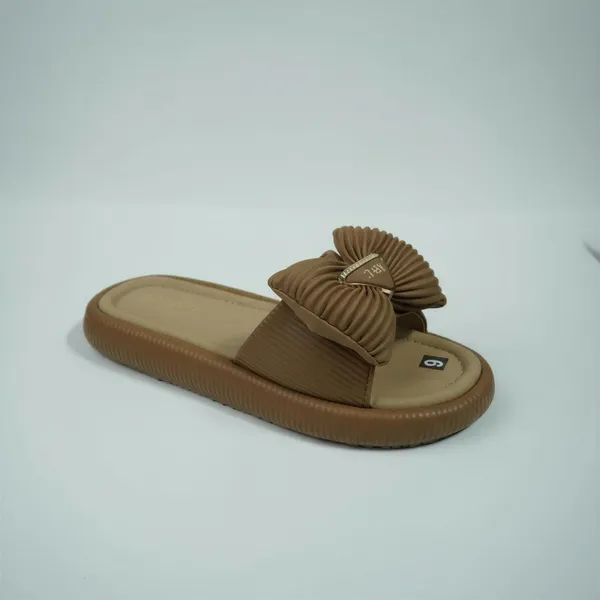 Women’s_Pleated_Bow_Platform_Slides_–_Stylish_Comfort_Slip-On_Sandals