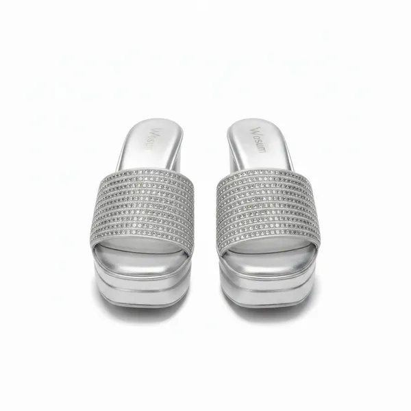 Women's_Silver_Crystal_Embellished_Platform_Mule_Heels_–_Premium_Party_Wear_Block_Heel_Sandals