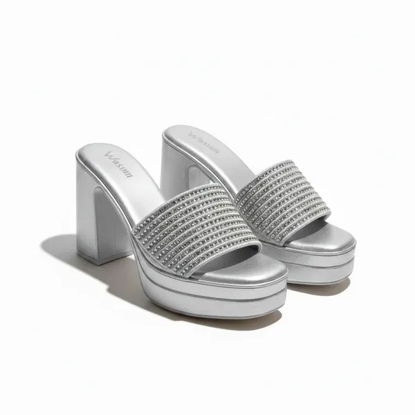 Women's_Silver_Crystal_Embellished_Platform_Mule_Heels_–_Premium_Party_Wear_Block_Heel_Sandals