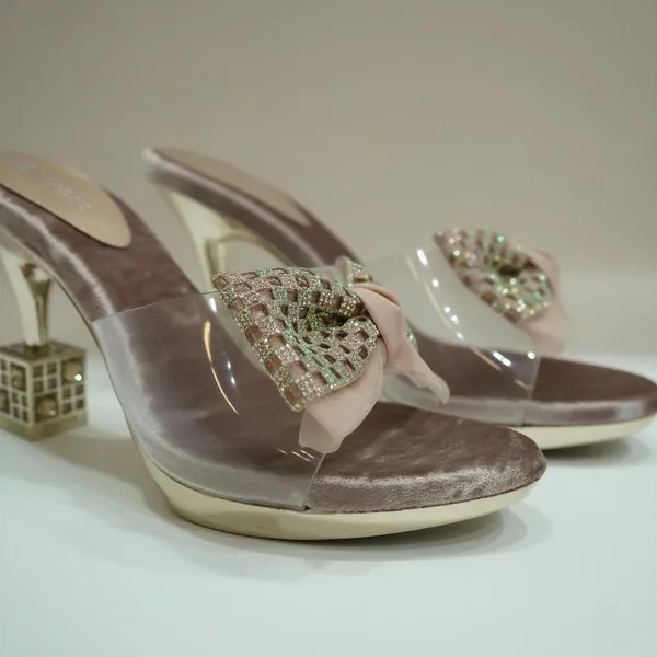 Women's_Taupe_Embellished_Bow_Mules_with_Transparent_Strap_&_Designer_Block_Heels_|_WOSUM