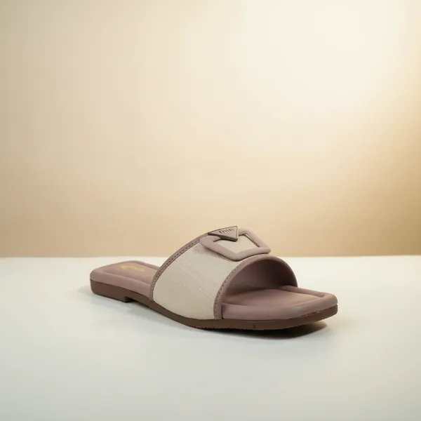 Women’s_Textured_Slide_Sandals_with_Buckle_Detail_–_Casual_Comfort_Flat_Slippers