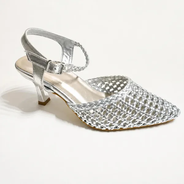 Wosum_Celeste_Silver_Woven_Slingback_Kitten_Heels