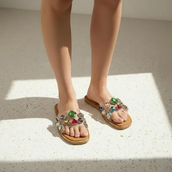 Wosum_Luxe_Prism_Crystal_Transparent_Slide_Sandals_for_Women_|_Multicolor_Gemstone_Embellished_Flat_Slip-On_Sandals