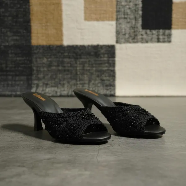 Wosum_Noir_Pearl_Embellished_Block_Heel_Mules_for_Women