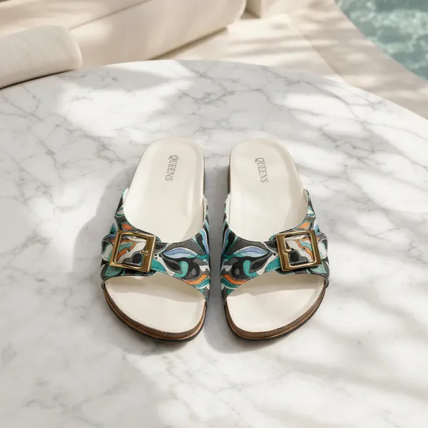 Wosum_Urban_Print_Comfort_Slides_for_Women_|_Lightweight_Buckle_Casual_Sandals