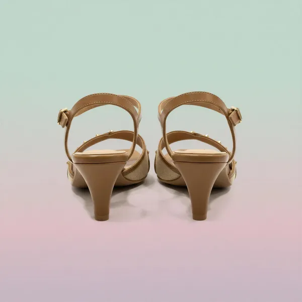 Wosum_Women's_Beige_&_Camel_Kitten_Heel_Sandals_with_Studded_Cross_Straps_|_Premium_Party,_Office_&_Wedding_Heels