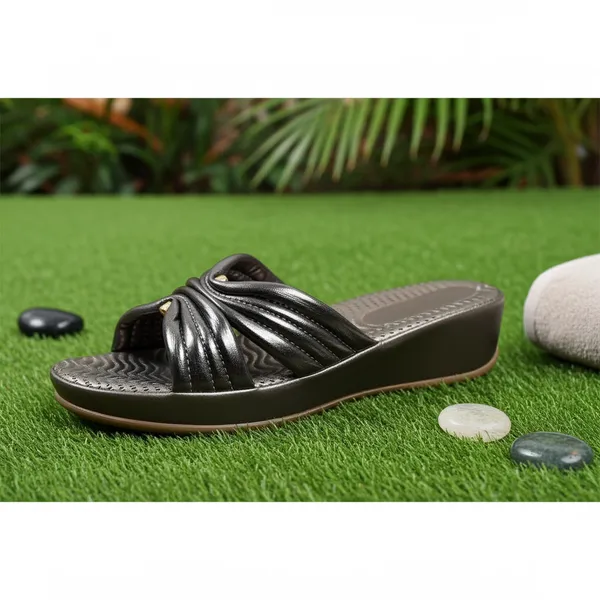 Women’s_Cushioned_Wedge_Comfort_Slide_Sandals_–_Supportive_Lightweight_All-Day_Slides
