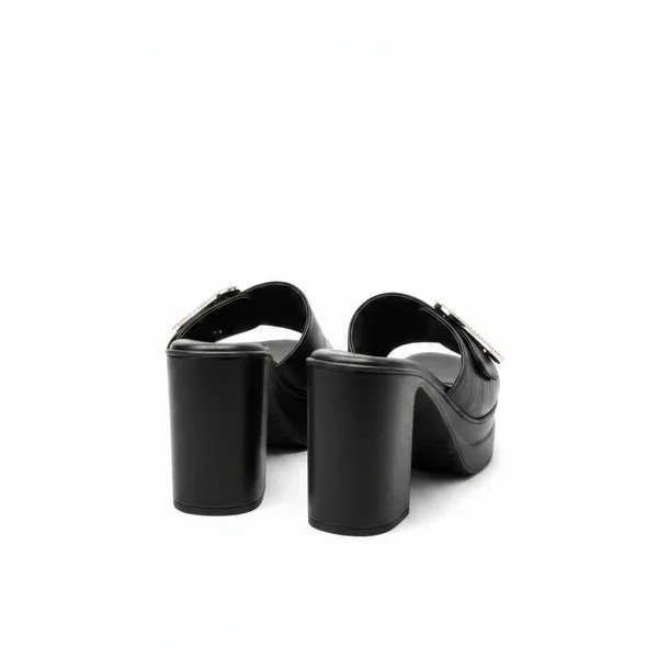 Women's_Black_Crystal_Buckle_Block_Heel_Mules_–_Premium_Party_Wear_Slip-On_Sandals