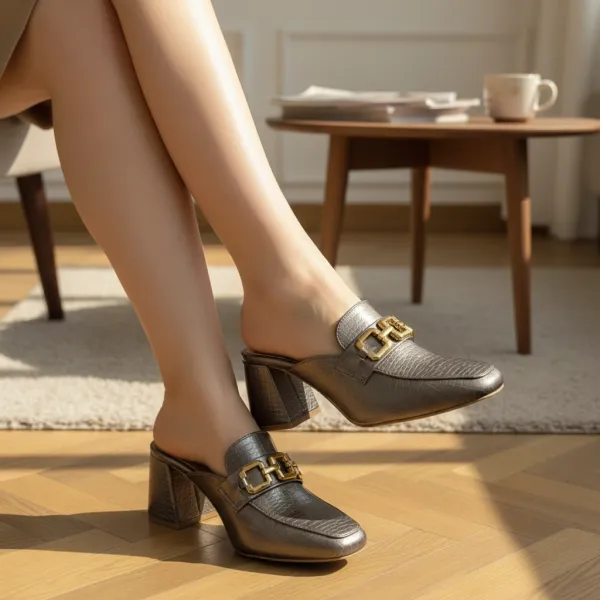 Women’s_Metallic_Croc-Embossed_Block_Heel_Mule_Loafers_–_Luxury_Slip-On_Heels