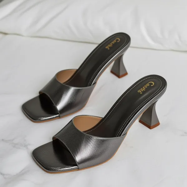Aurelia_Luxe_Silver_Sculpted-Heel_Mules