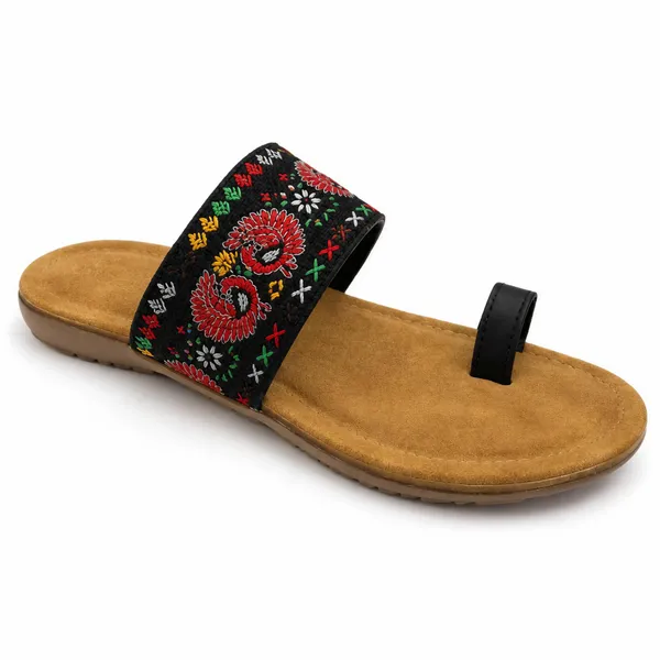 Women’s_Embroidered_Ethnic_Flat_Sandals_|_Toe_Loop_Slip-On_Sandals_|_WOSUM