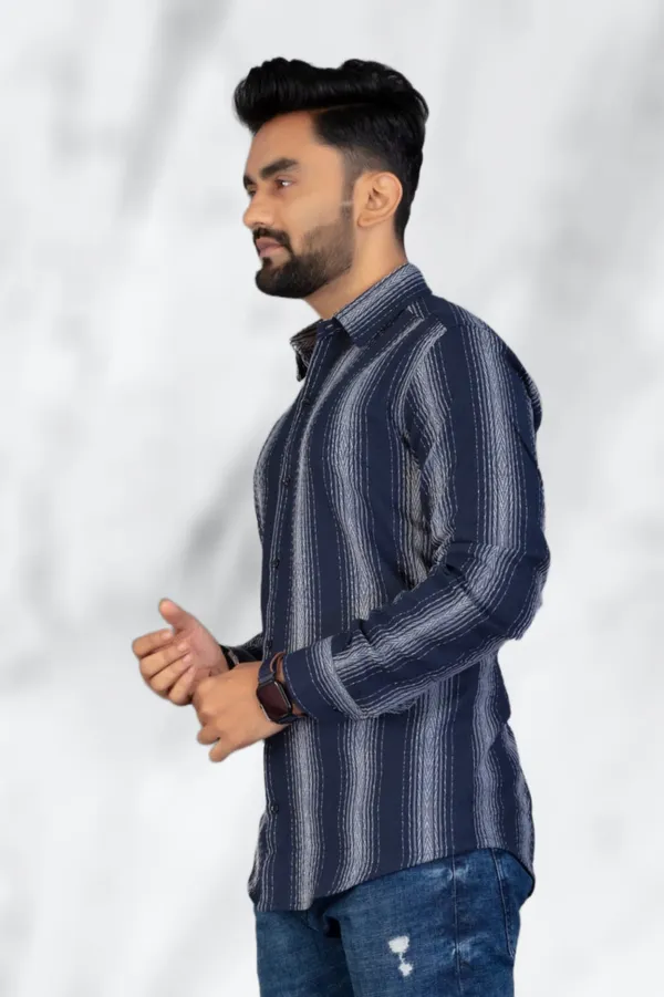 Blue_Cotton_Blend_Striped_Full_Sleeve_Shirt_For_Men