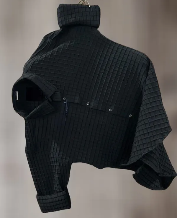 Black_Cotton_Blend_Solid_Full_Sleeve_Shirt_For_Men
