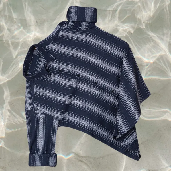 Blue_Cotton_Blend_Striped_Full_Sleeve_Shirt_For_Men